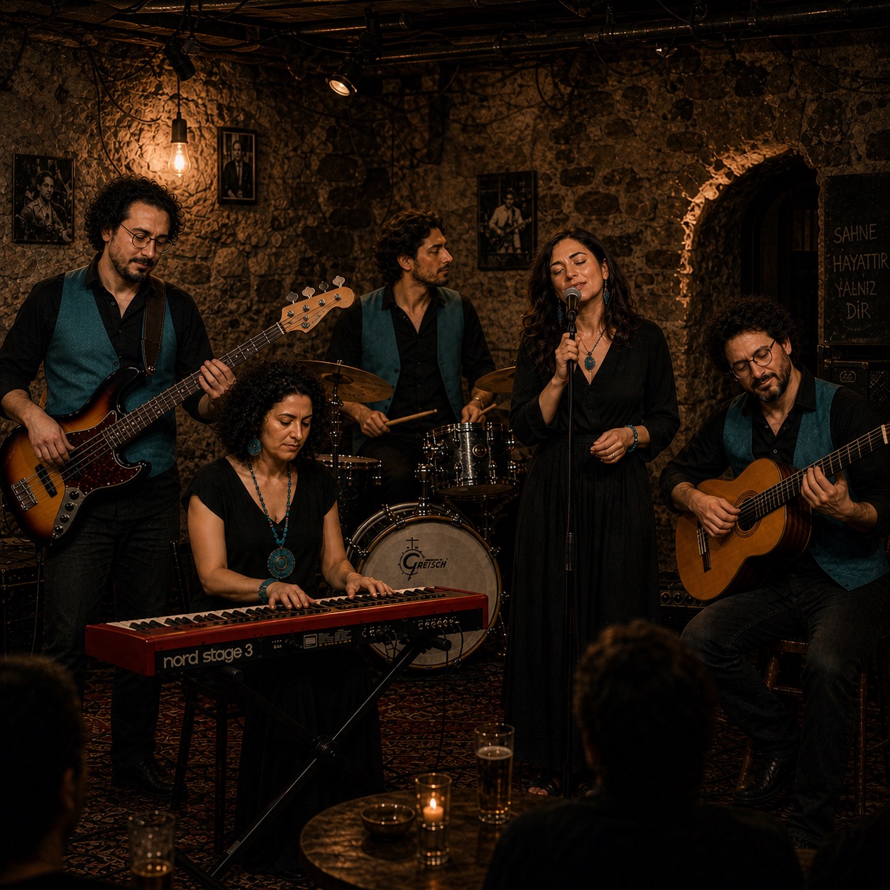 Modern Ezgi on stage